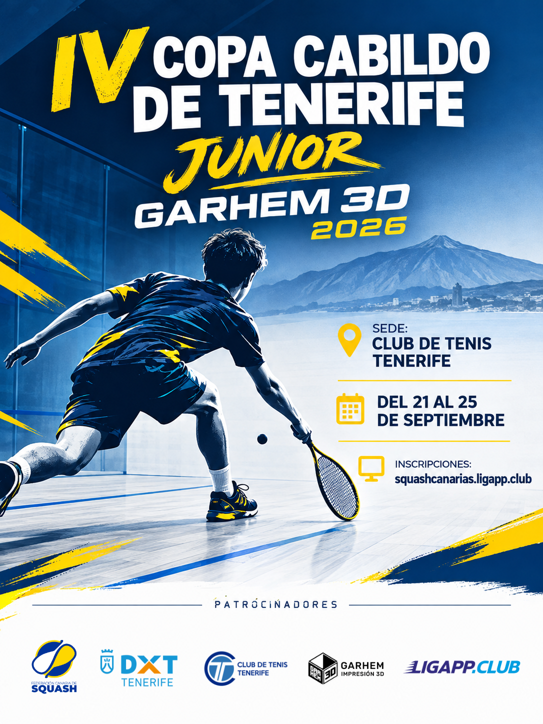IV COPA CABILDO DE TENERIFE JUNIOR GARHEM 3D 2026